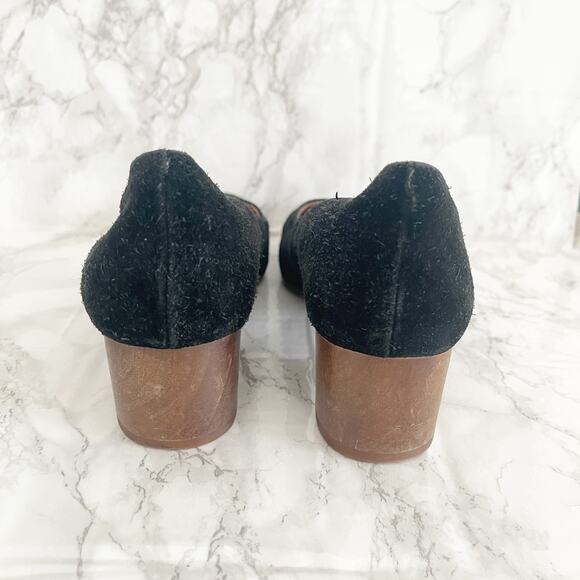 MADEWELL The Sofie Pump Suede Black 7.5 - Picture 5 of 9
